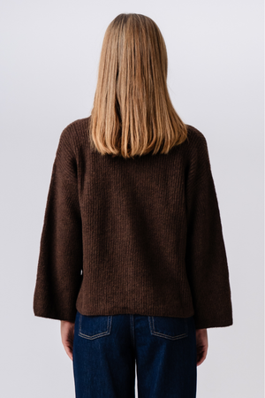 Josie Polo Knit – ruda