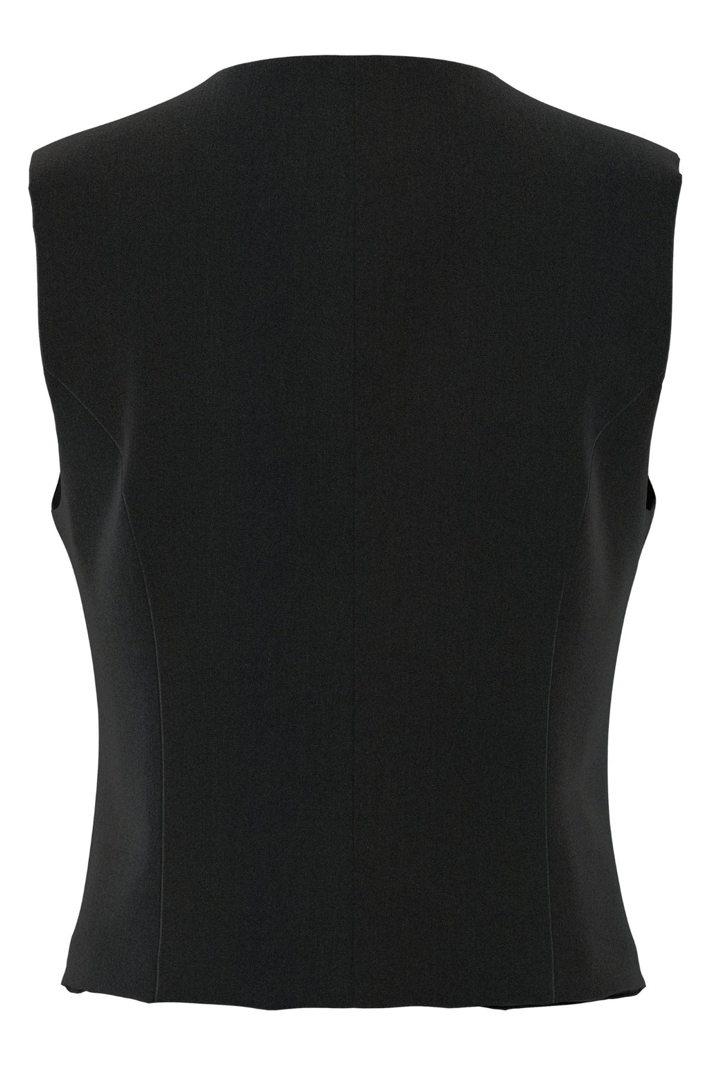 Kamil Fitted Vest - juoda