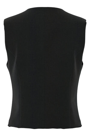 Kamil Fitted Vest - juoda