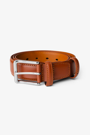 Classic Leather Belt - Light Bown
