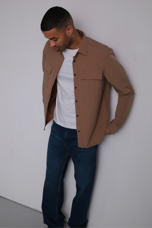 „Silas“ marškinėliai – rudi