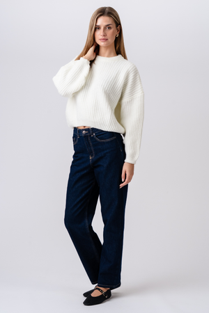 Gabriela Knit - balta