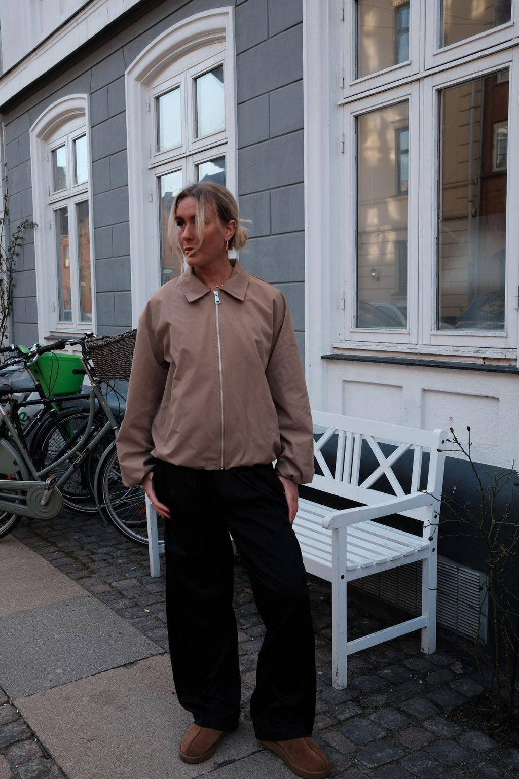 Ines Short Jacket - Camel