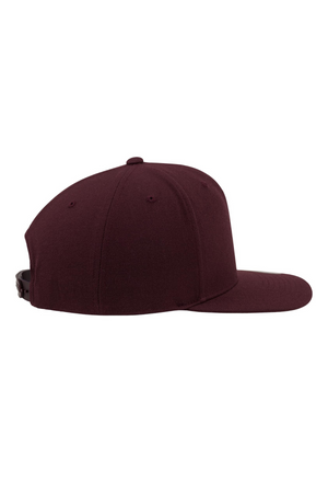 Classic Snapback - Maroon/Maroon