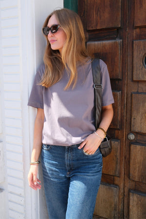 „Boxfit“ marškinėliai - tamsiai pilka