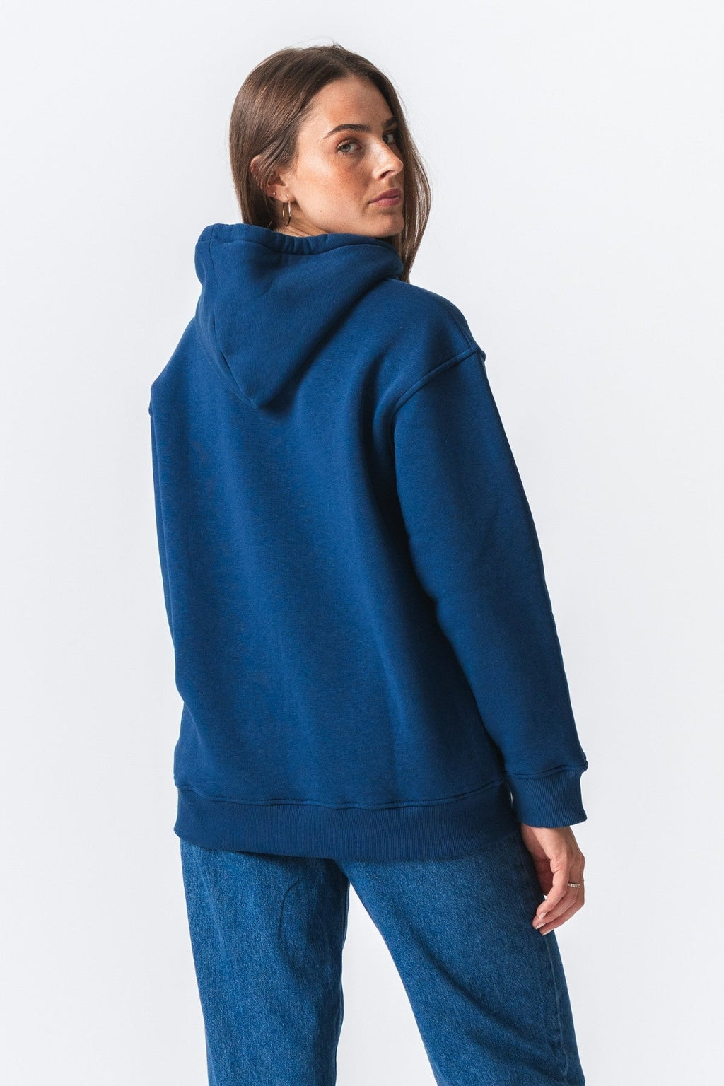 Stella Oversized Hoodie - Navy