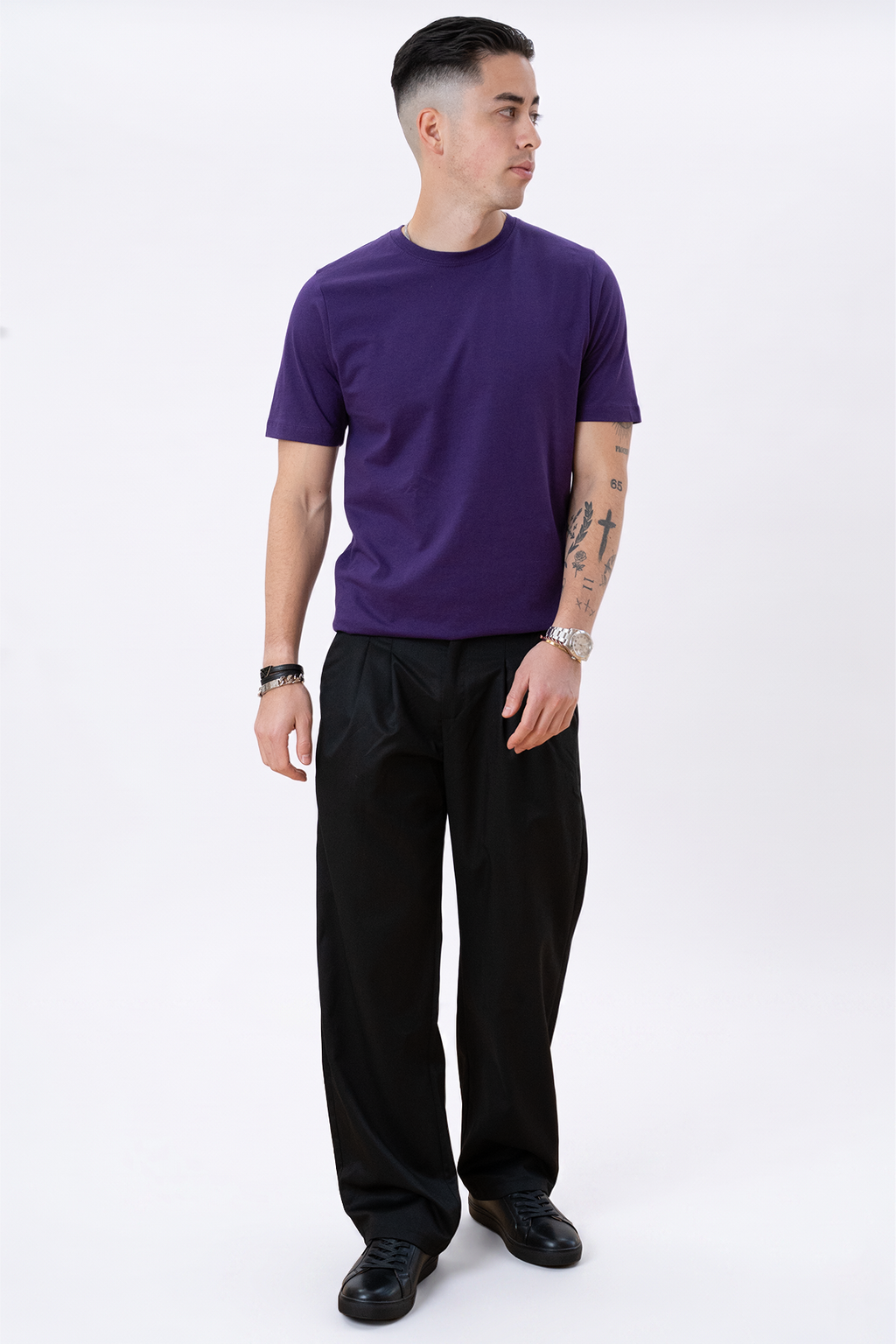 Basic Marškinėliai - violetinė