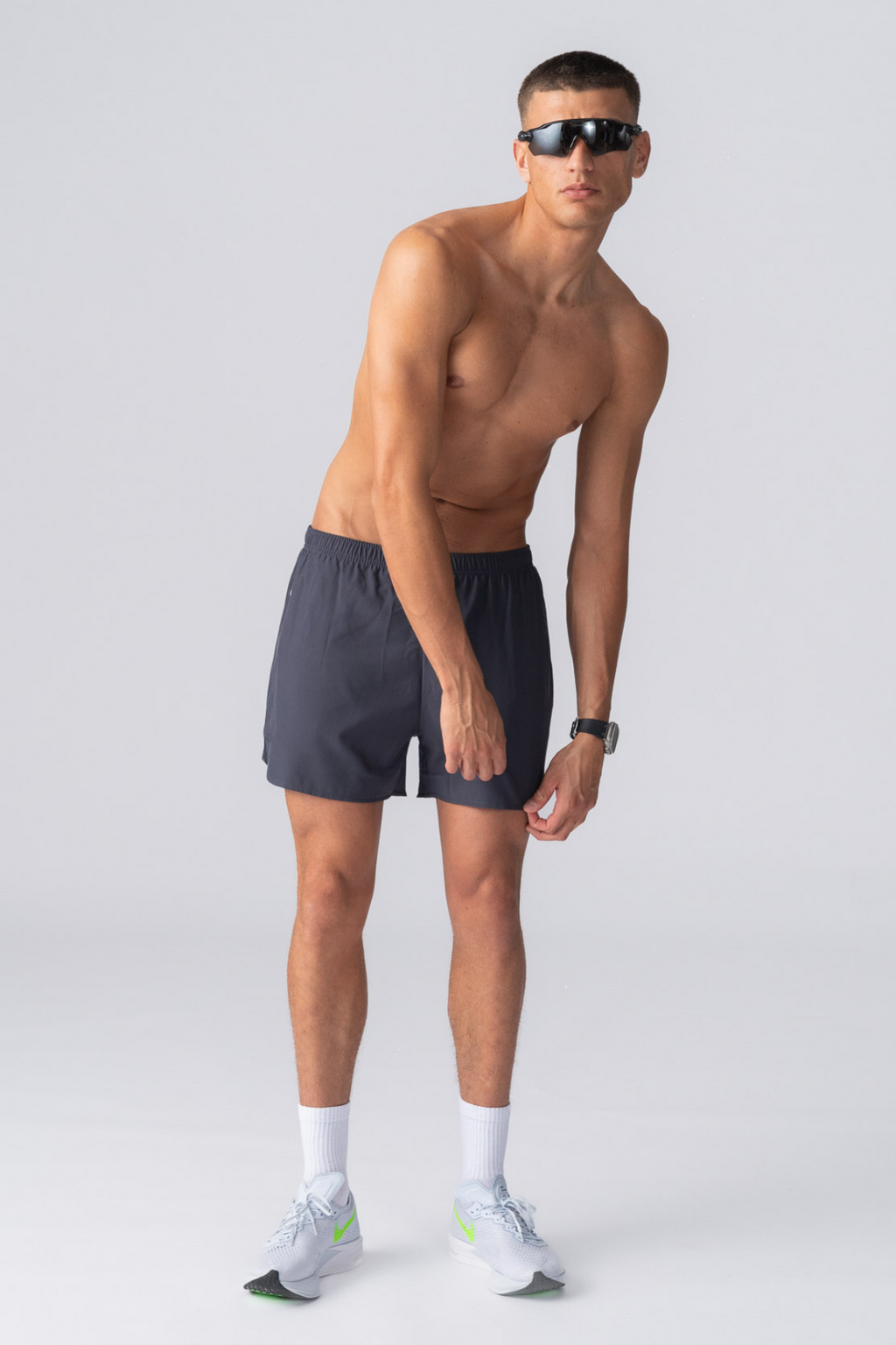 Evertonas Shorts - tamsiai pilka