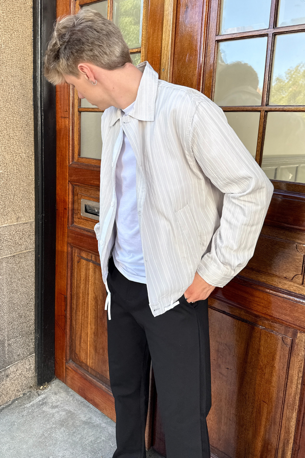 Ezra striukė - pilka