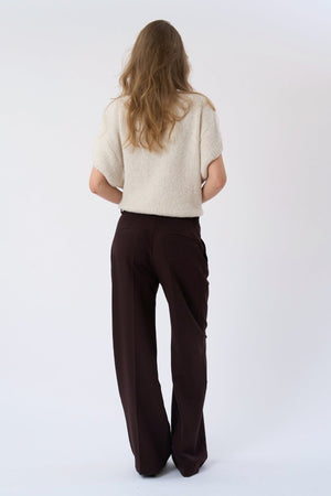 Chloe Short Sleeved Knit - Off White