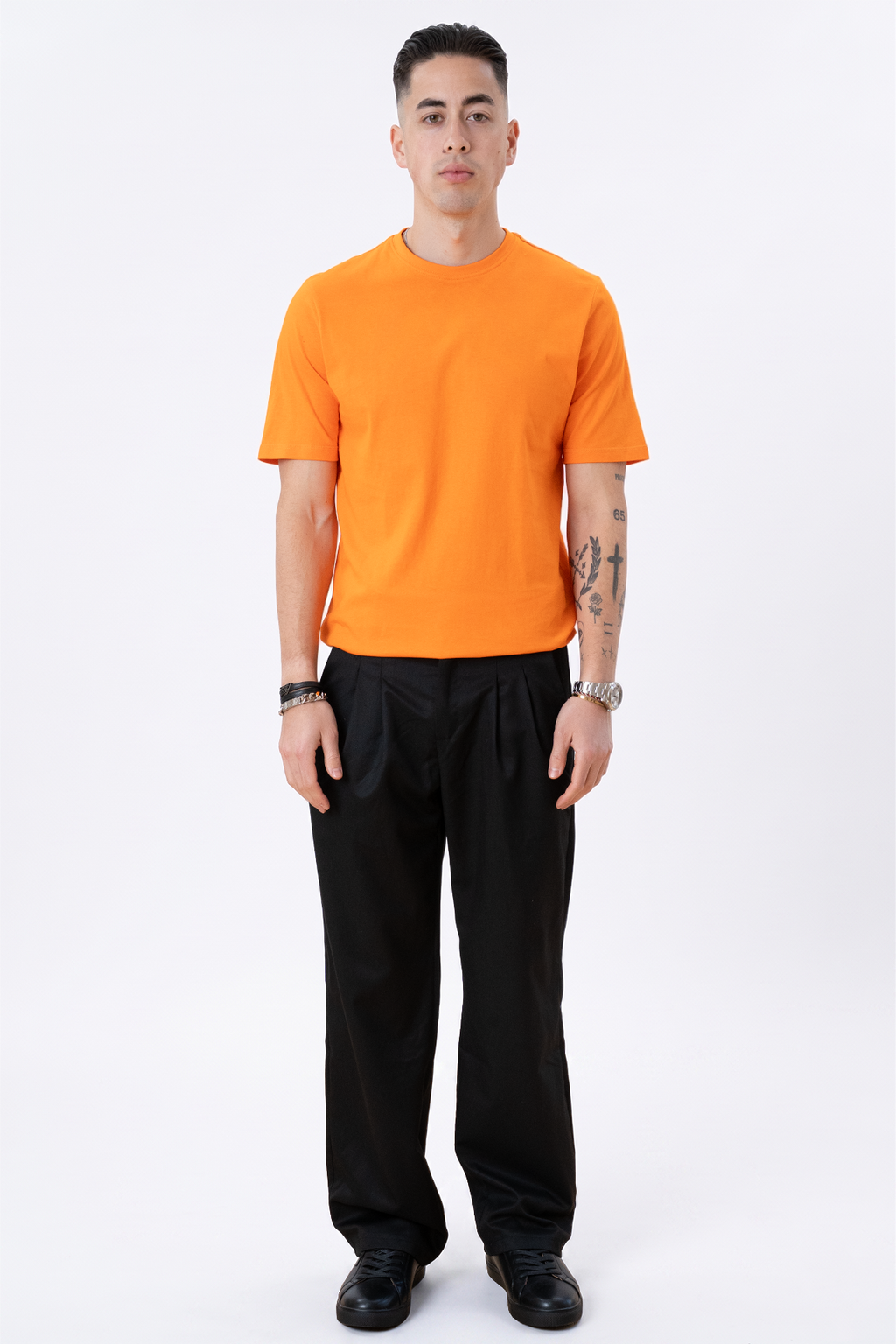 Basic Marškinėliai - oranžiniai