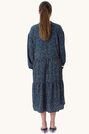 Sara long-sleeved dress - Green