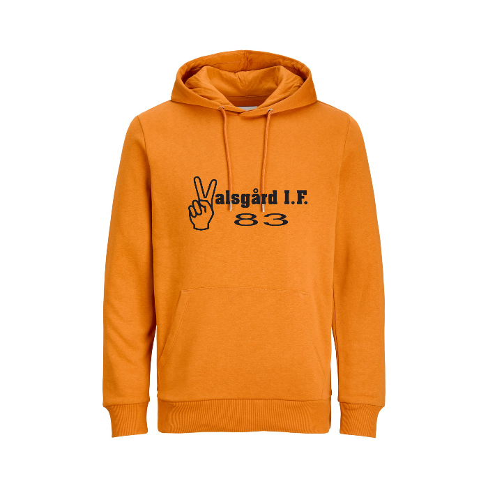 Basic Hoodie Sweat - Orange