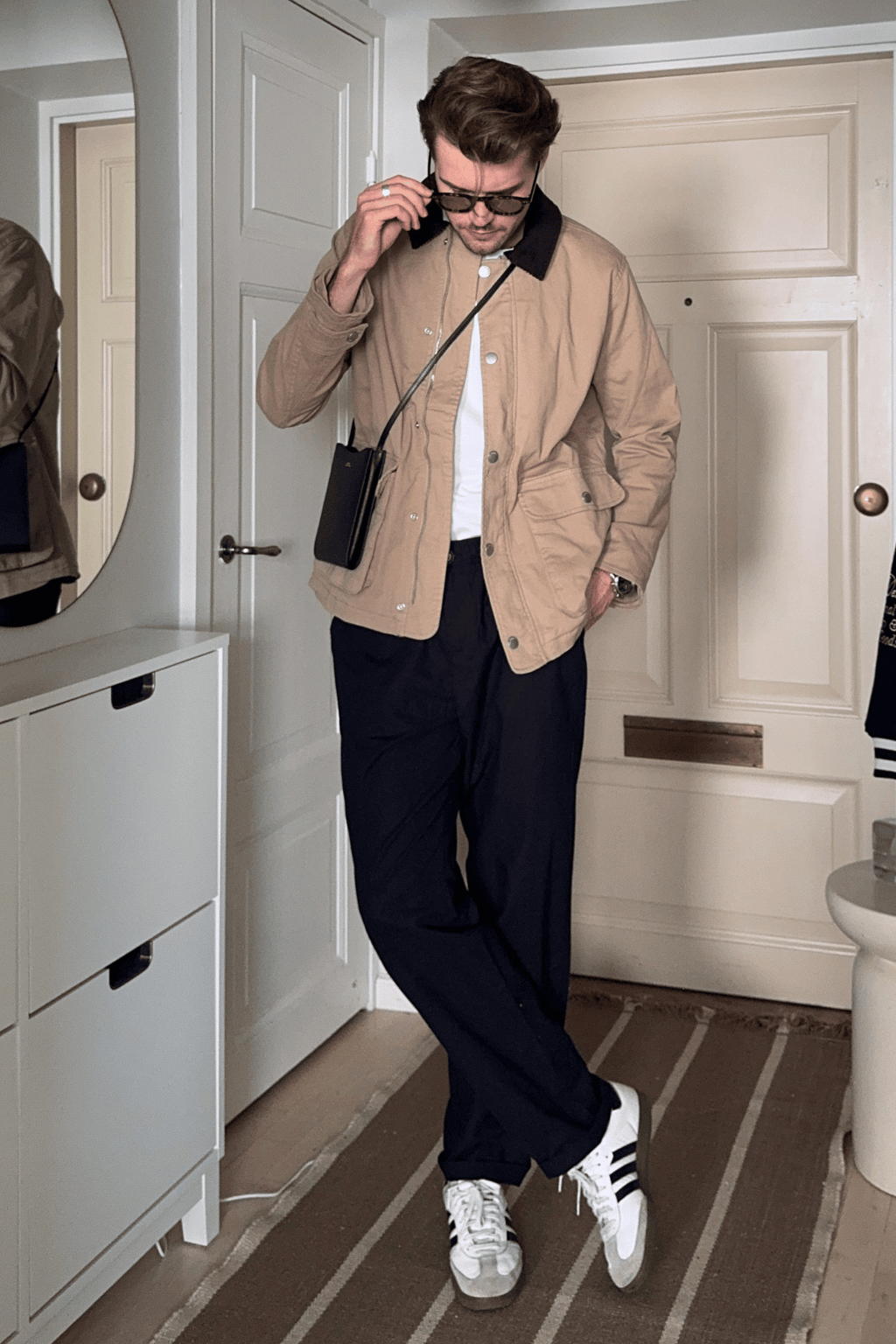 Twill striukė - tamsus smėlis