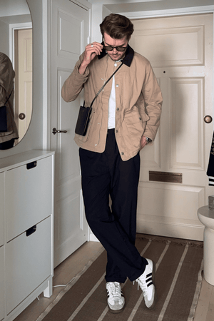 Twill striukė - tamsus smėlis