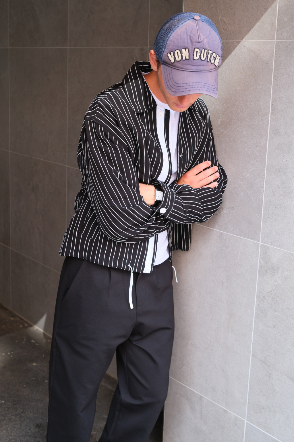 Ezra striukė - juoda