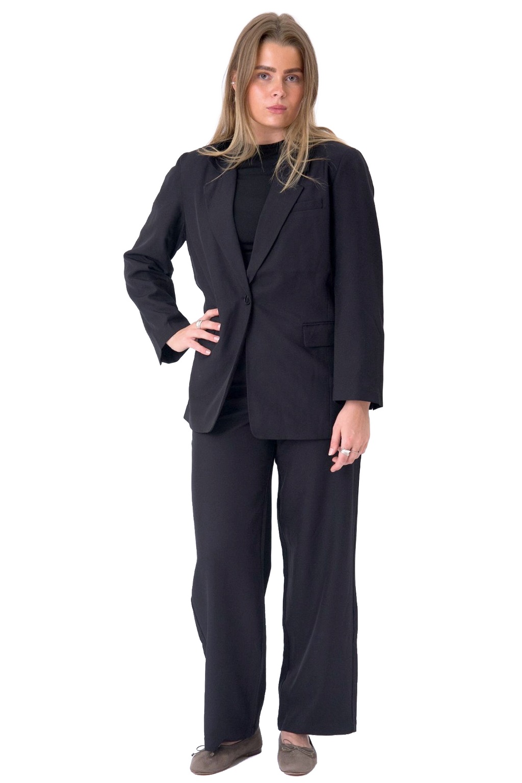 Oversized Suit (Black) - Package Deal