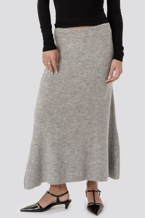 „Nova Knit“ sijonas – pilkas