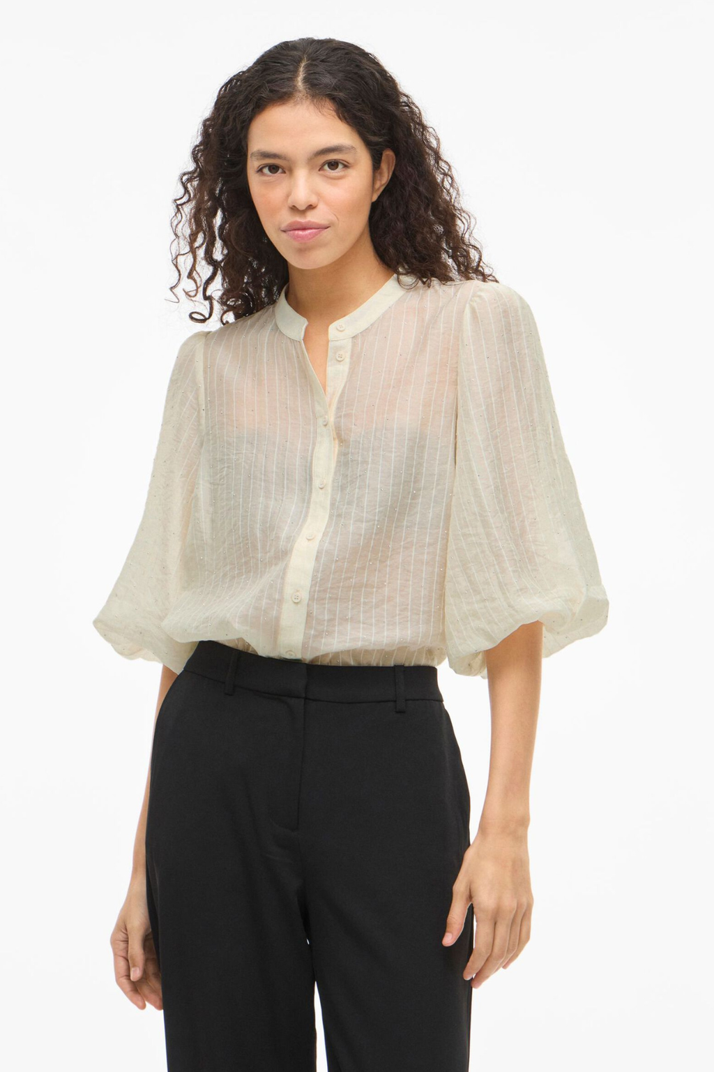 Kalnų krištolas su sagomis – beržas