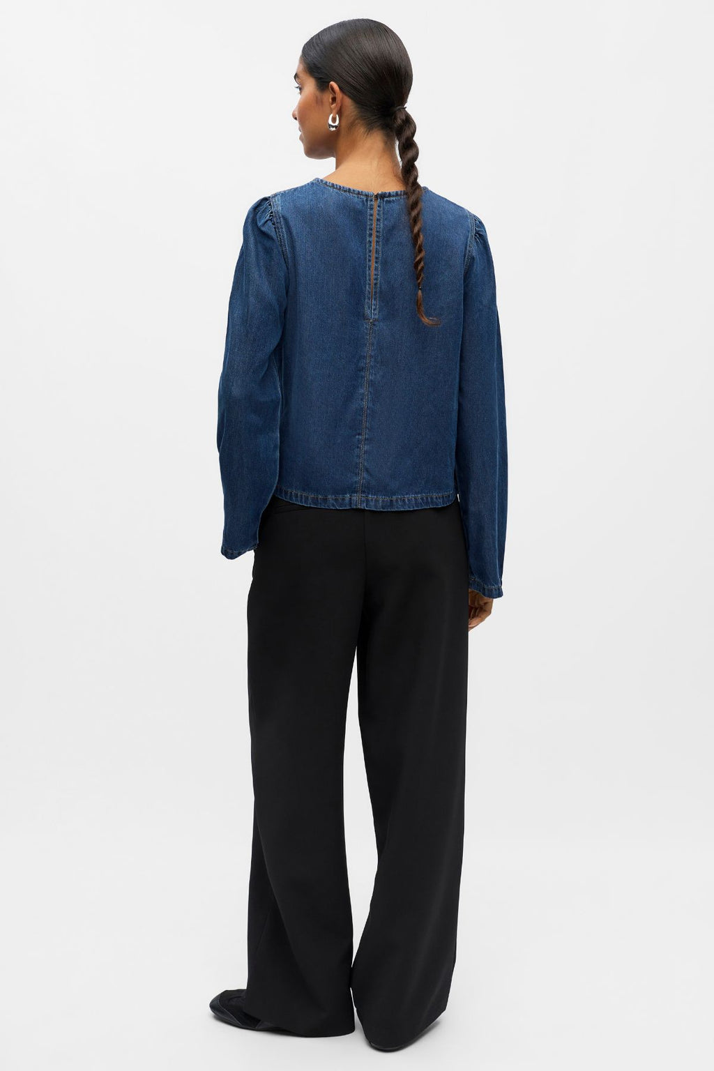 Frame Top - Dark Blue Denim