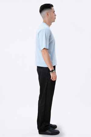 Sunkus Oversized Marškinėliai - milteliai mėlyni
