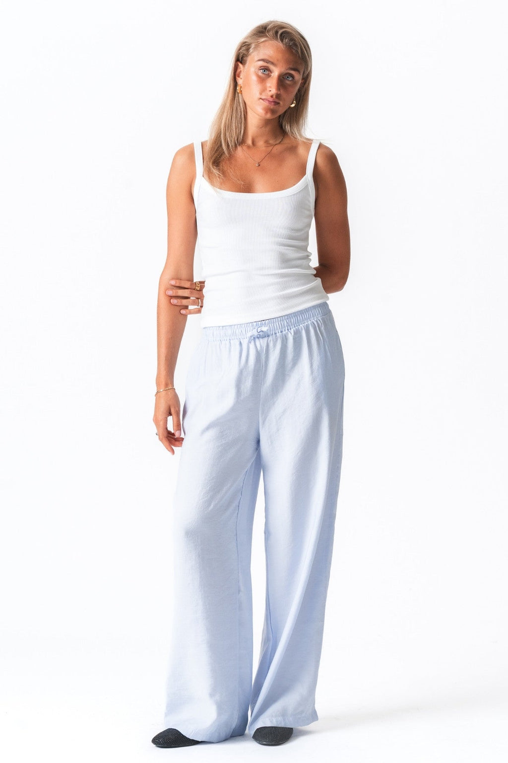 Mia Pants - dangaus mėlyna