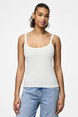May Tank Top - Bright White