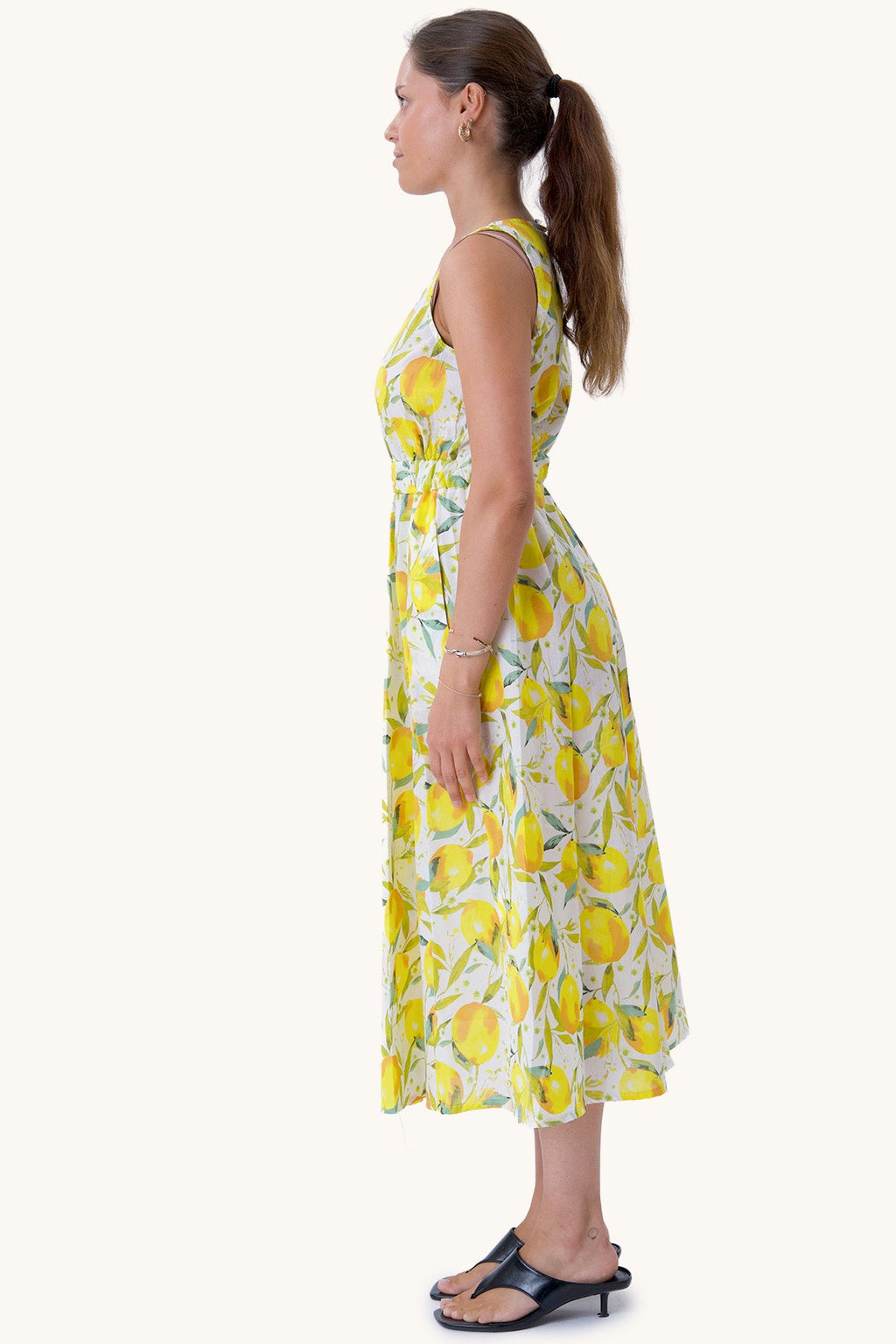 Celine Dress - Lemon