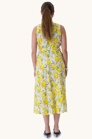Celine Dress - Lemon
