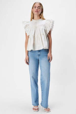 Hope Top - White Sand