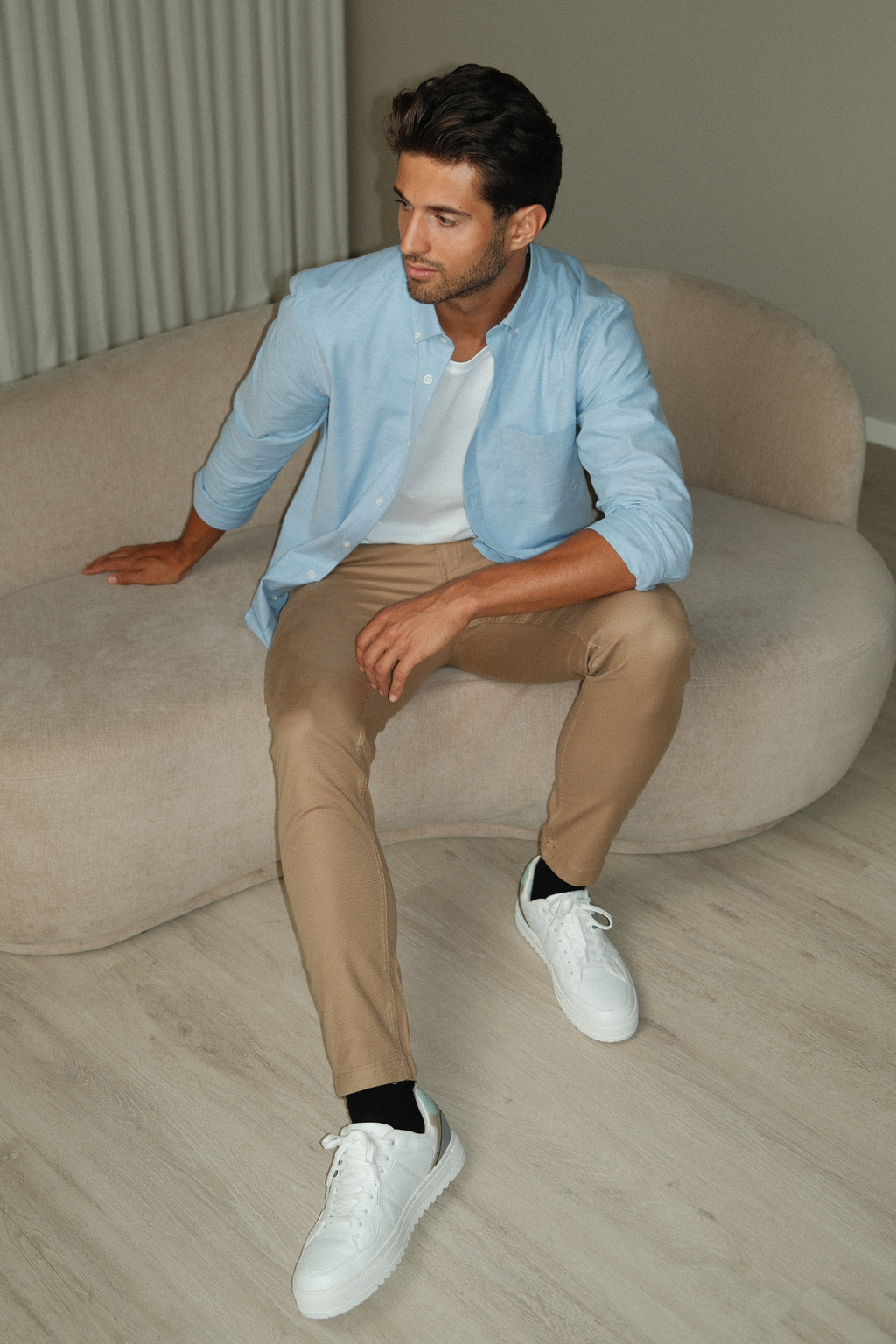 The Original Performance Oksfordo marškinėliai ™ ️ - kašmyro mėlyna spalva