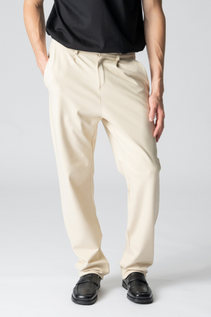 Performance Pants Wide - Smėlio spalvos