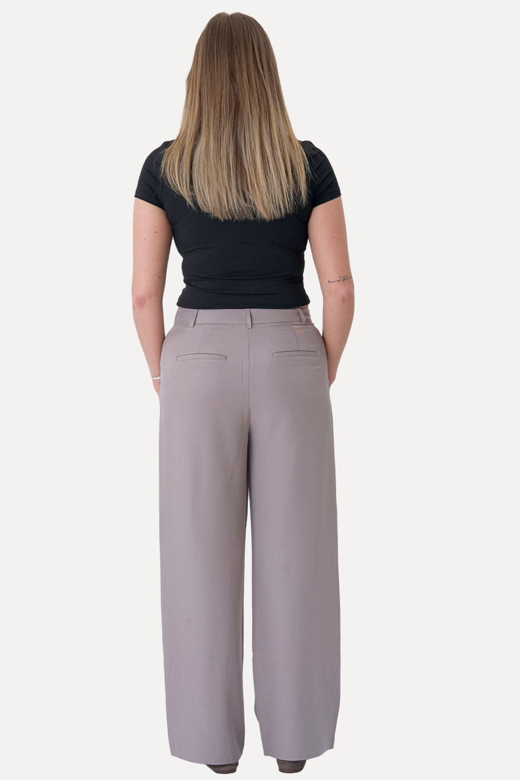 Classic Suit Pants - Grey