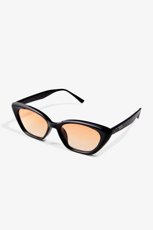 Francesca Sunglasses - Black/Orange