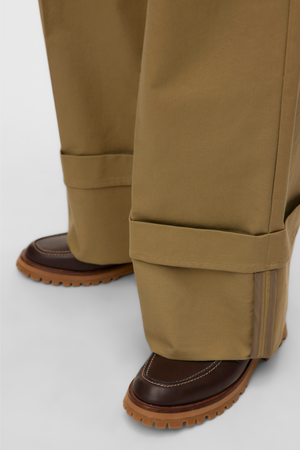 Kora Wide Fold Up Pants - Mermaid