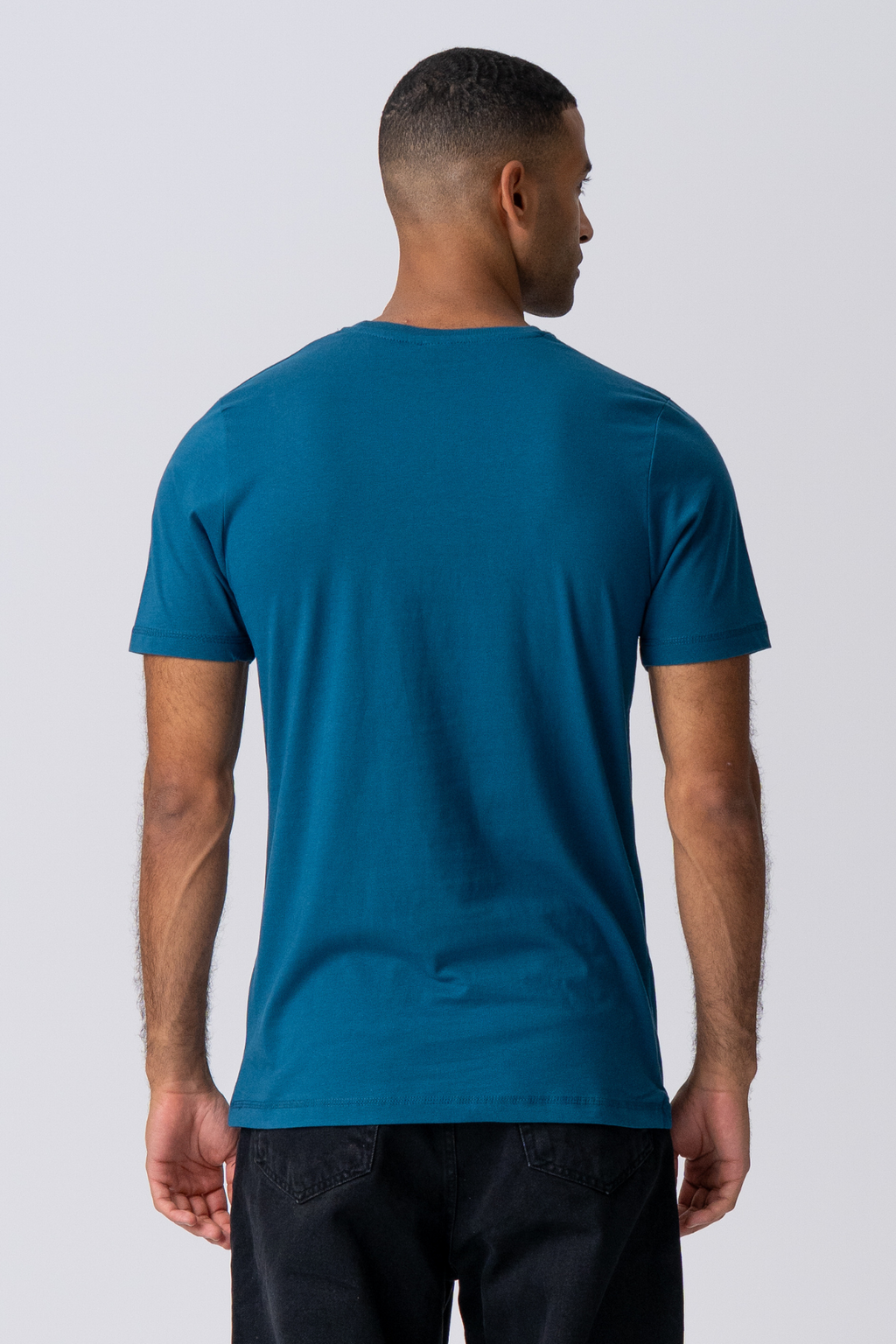 Basic T-shirt - Petrol Blue