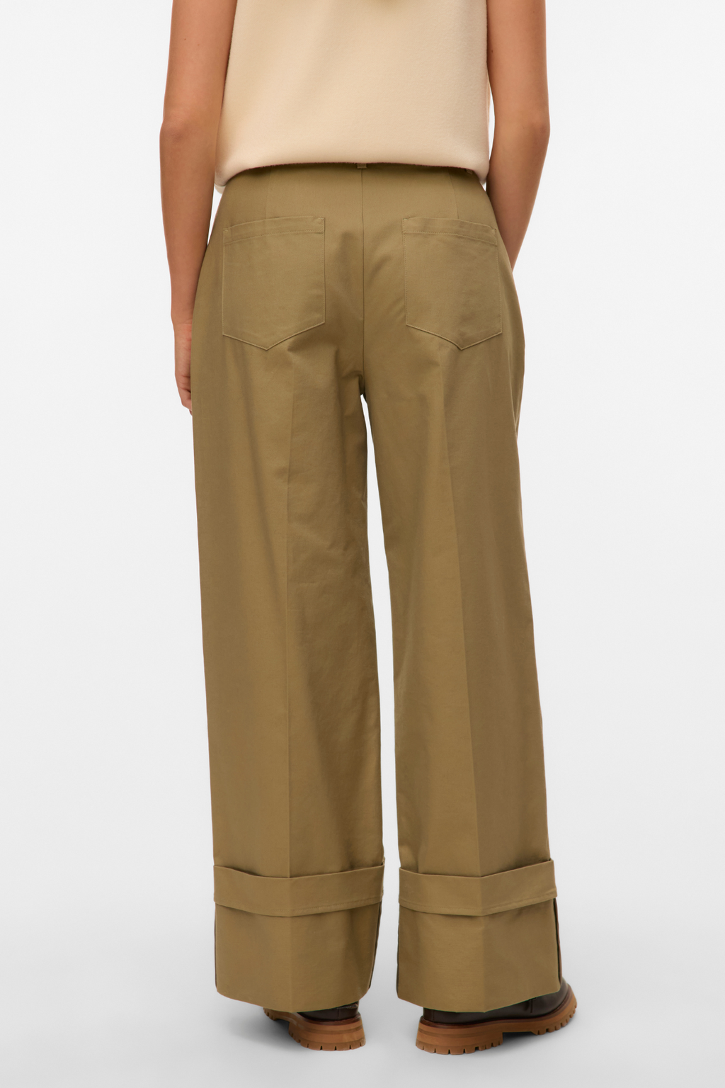 Kora Wide Fold Up Pants - Mermaid