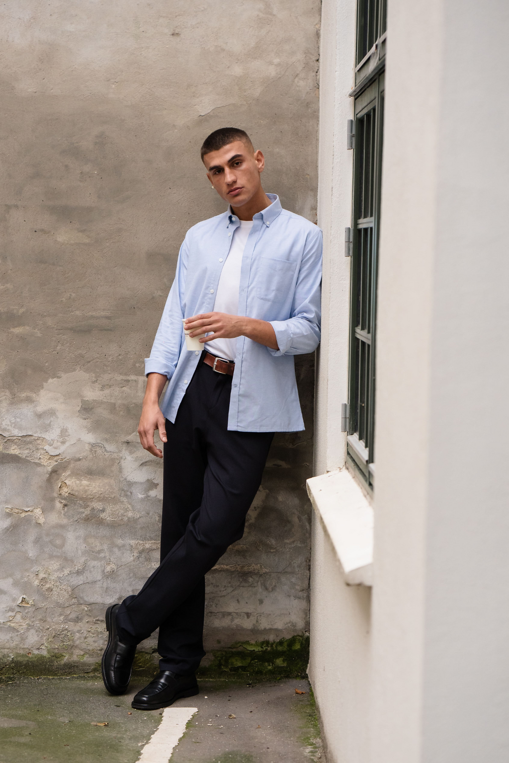 The Original Performance Oksfordo marškinėliai ™ ️ - kašmyro mėlyna spalva