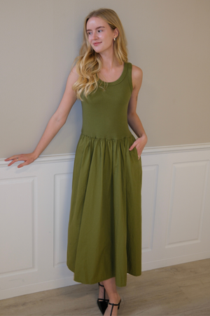Hanna Dress - Green