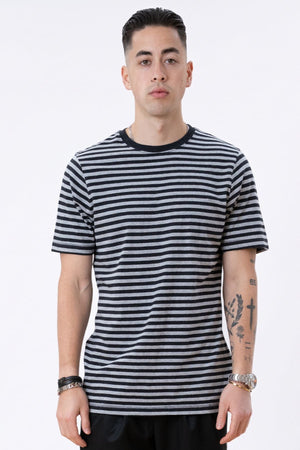 „Nørregade Stripe“ - margas juodai pilkos spalvos