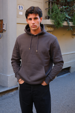 Sweatshirt Hoodie - Dark Grey