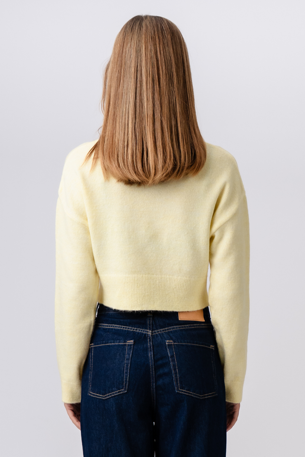 Kenya Short Knit – geltona