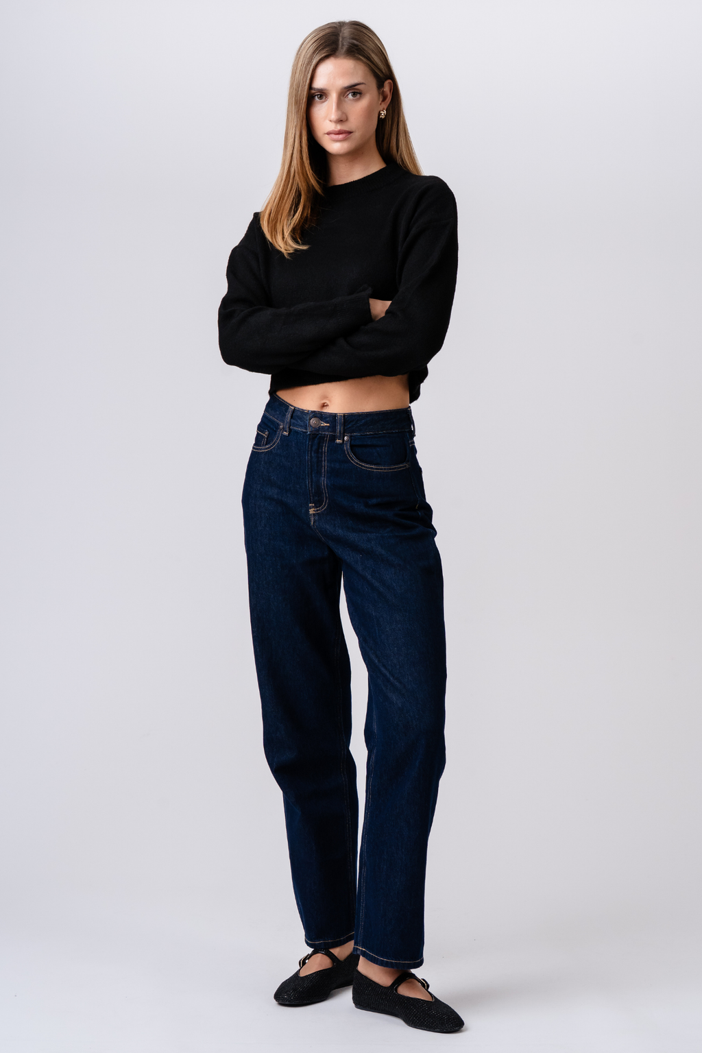 Kenya Short Knit – juodas