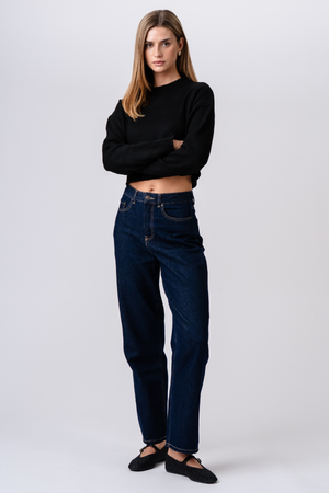 Kenya Short Knit – juodas