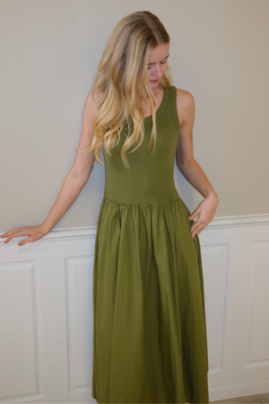 Hanna Dress - Green