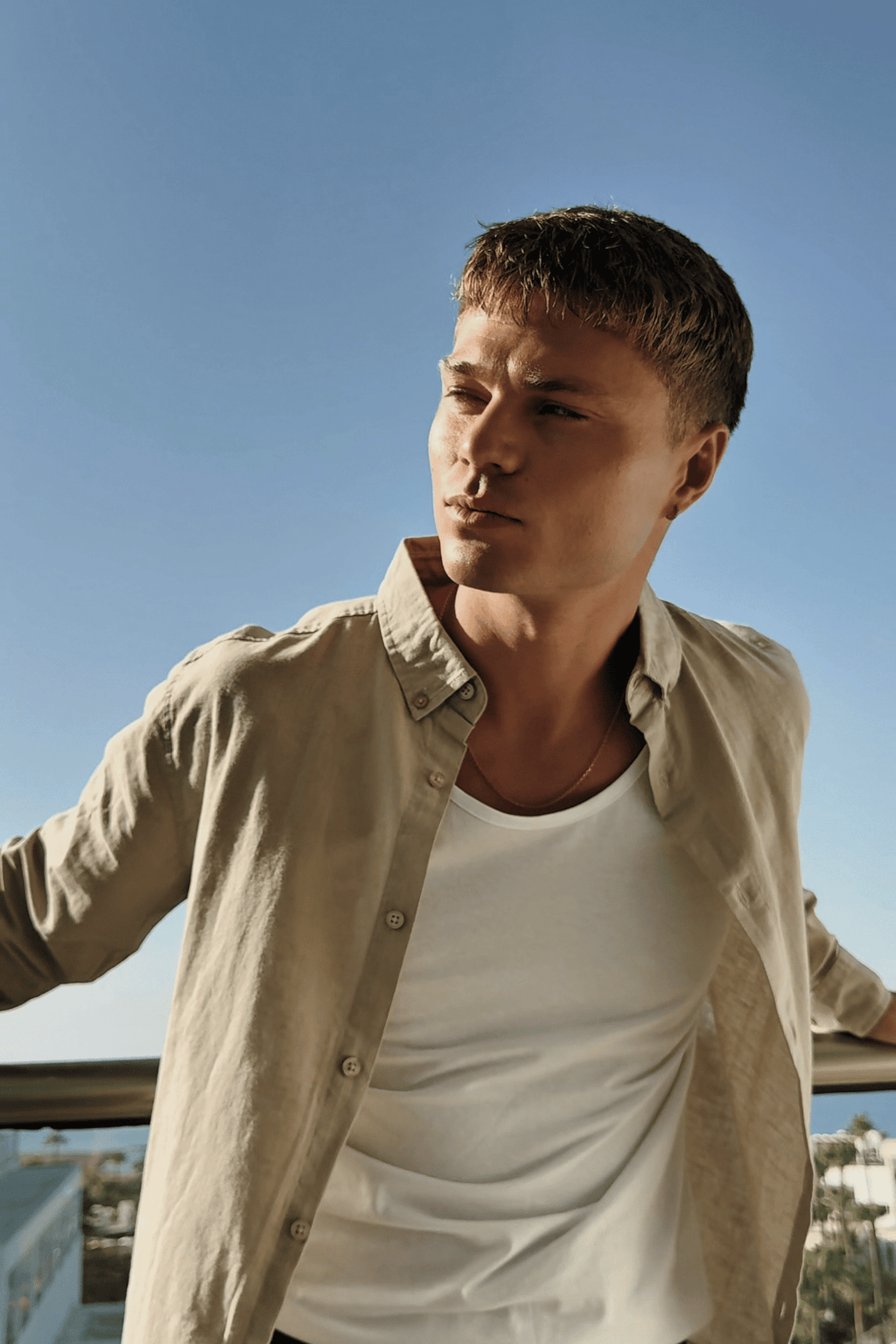 Linen Shirt - Sand