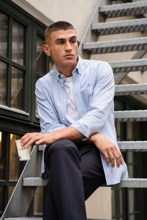 The Original Performance Oxford Shirt™️ - Cashmere Blue
