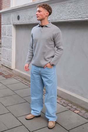 Viljamas Regular Džinsai – šviesiai mėlyni džinsai