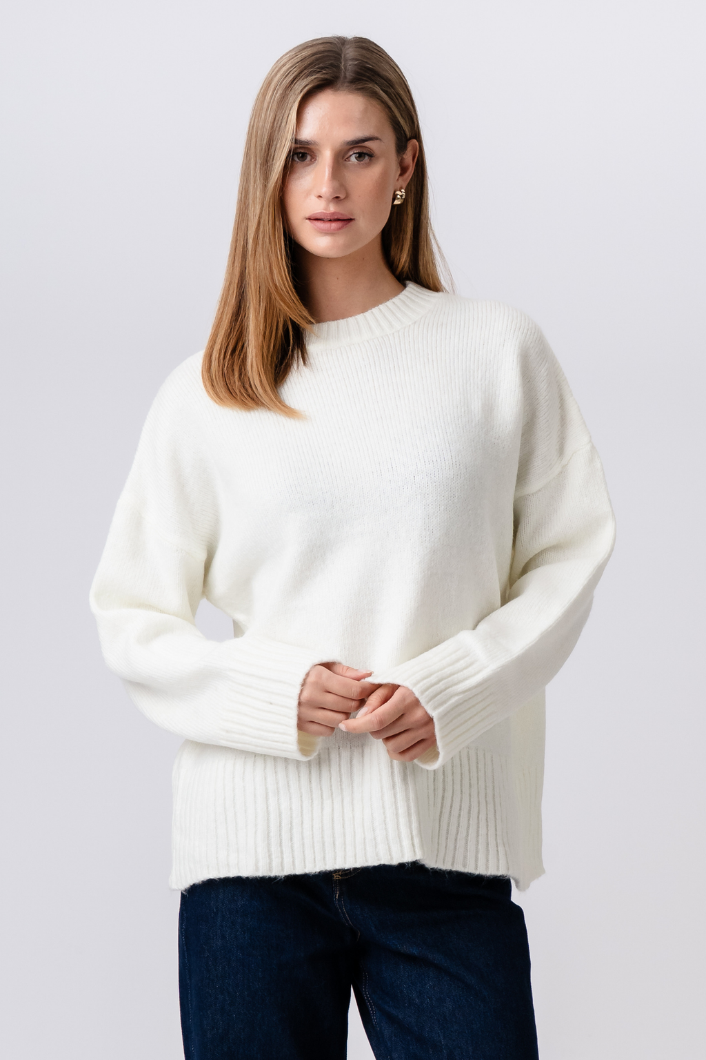 Martina Knit - balta