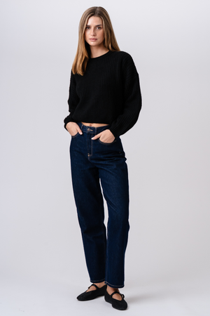 Gabriela megztas - juodas